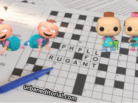 Phil or Lil of Rugrats Crossword