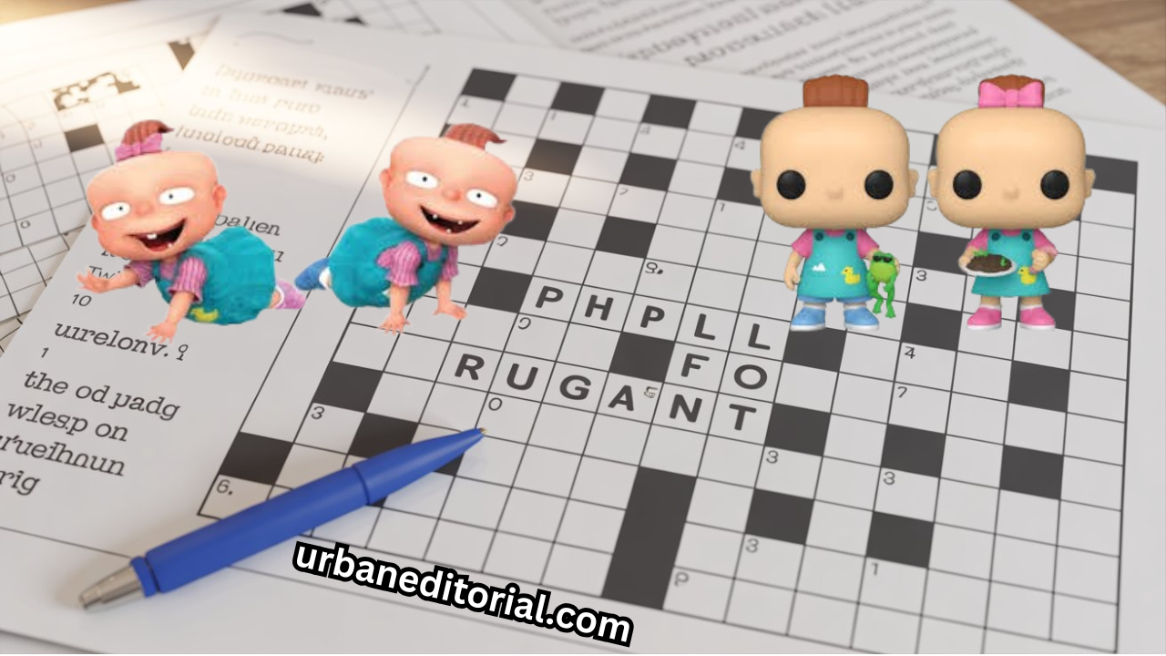 Phil or Lil of Rugrats Crossword