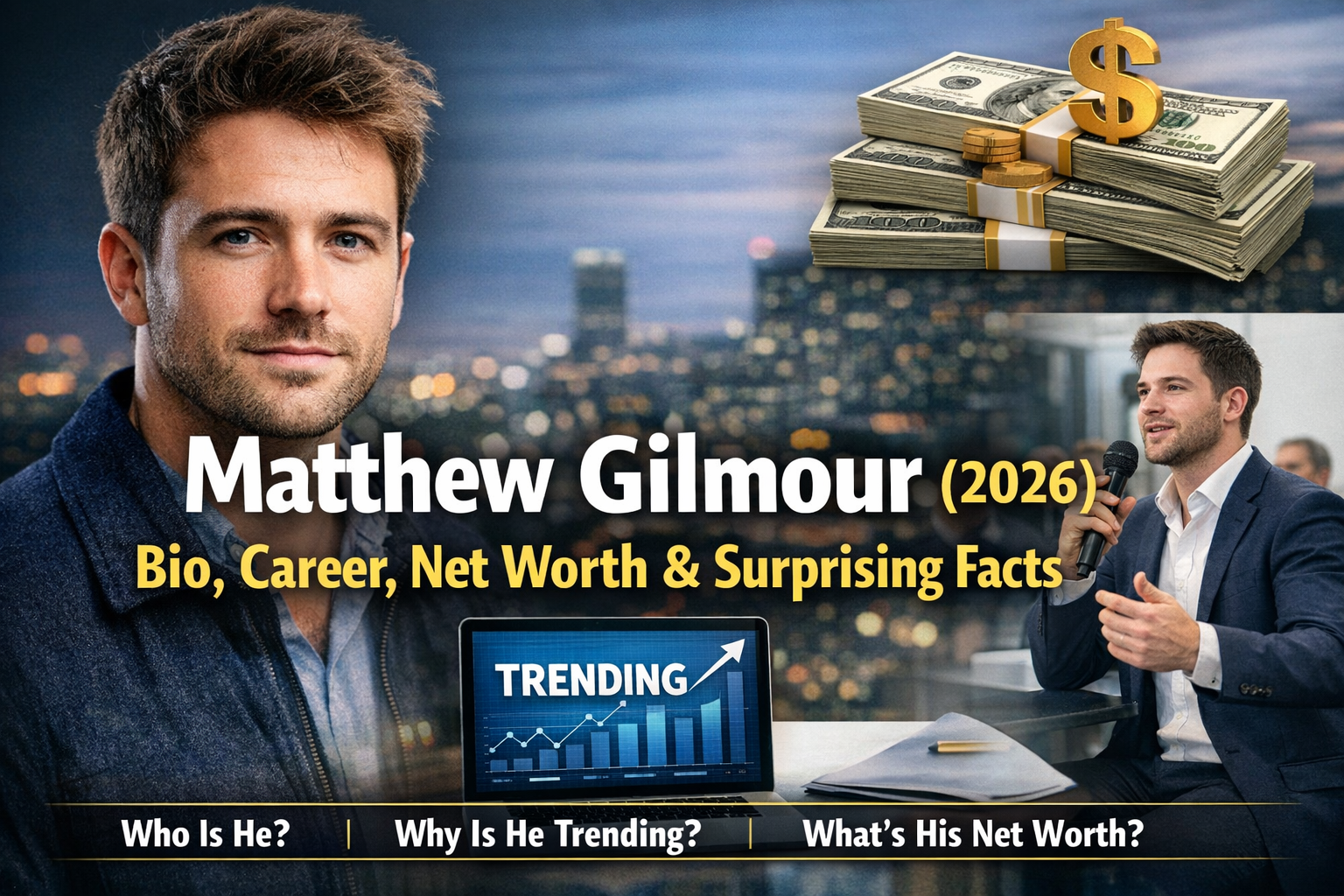 Matthew Gilmour 2026 biography and career overview