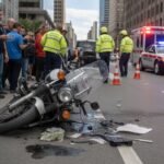 Motorcycle accident