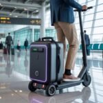 travel bag with scooter