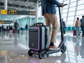 travel bag with scooter