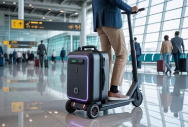 travel bag with scooter