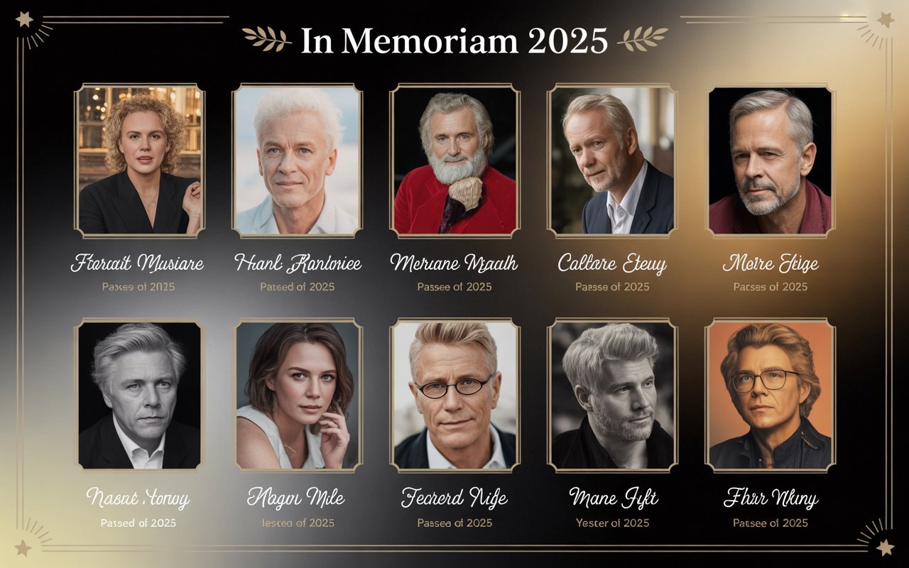 Celebrities Who Died in 2025