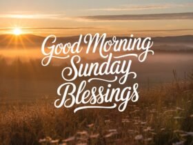 Good Morning Sunday Blessings