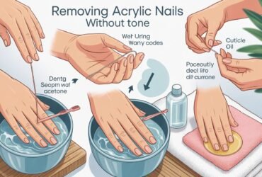 Remove Acrylic Nails Without Acetone