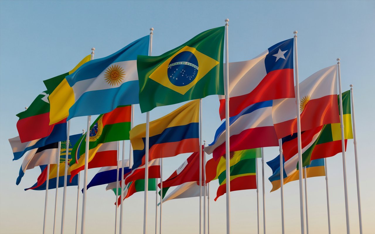 South American Flags