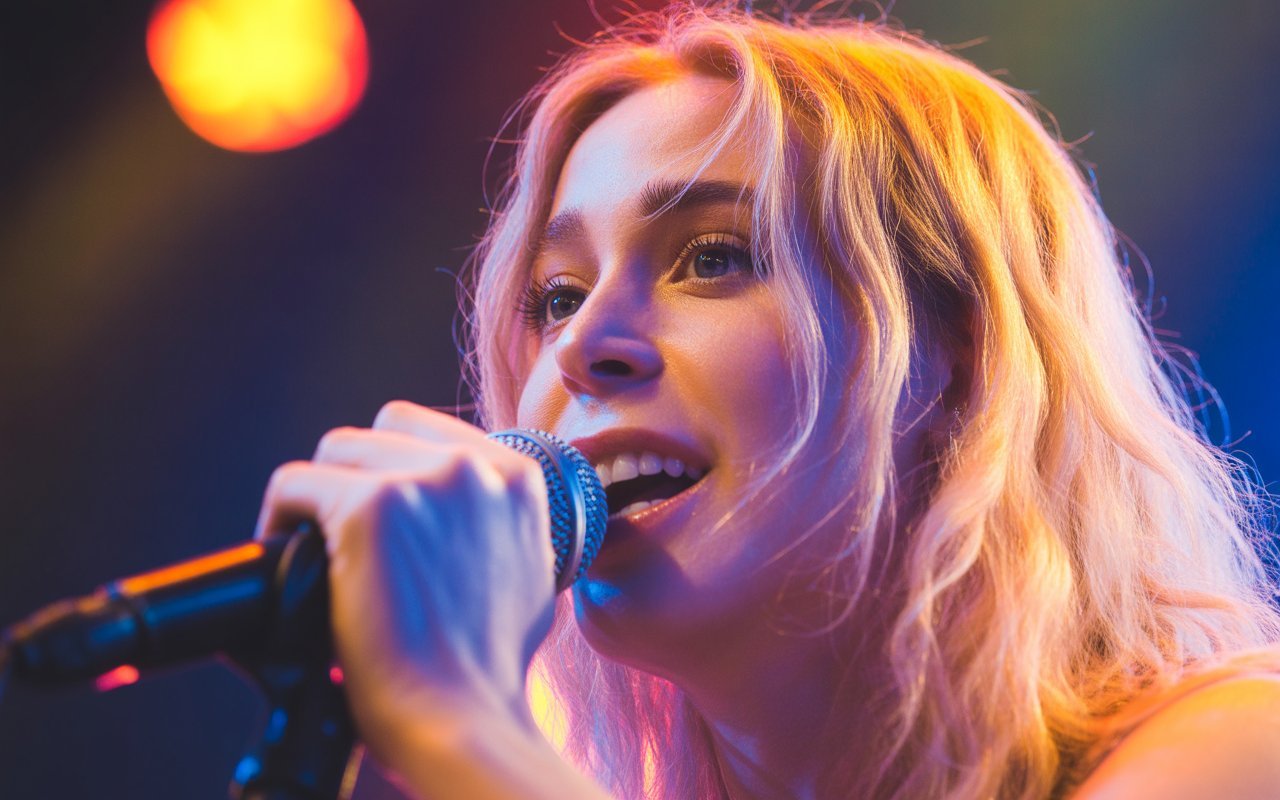 does sabrina carpenter wear a wig