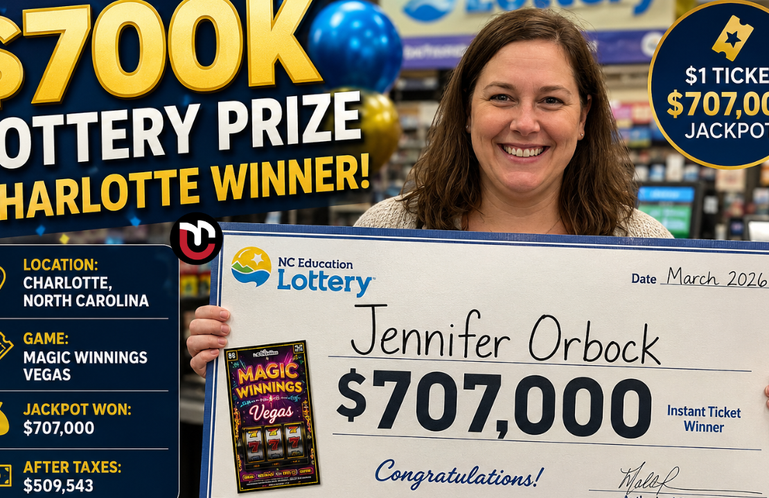 $700K Lottery Prize Charlotte