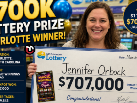 $700K Lottery Prize Charlotte