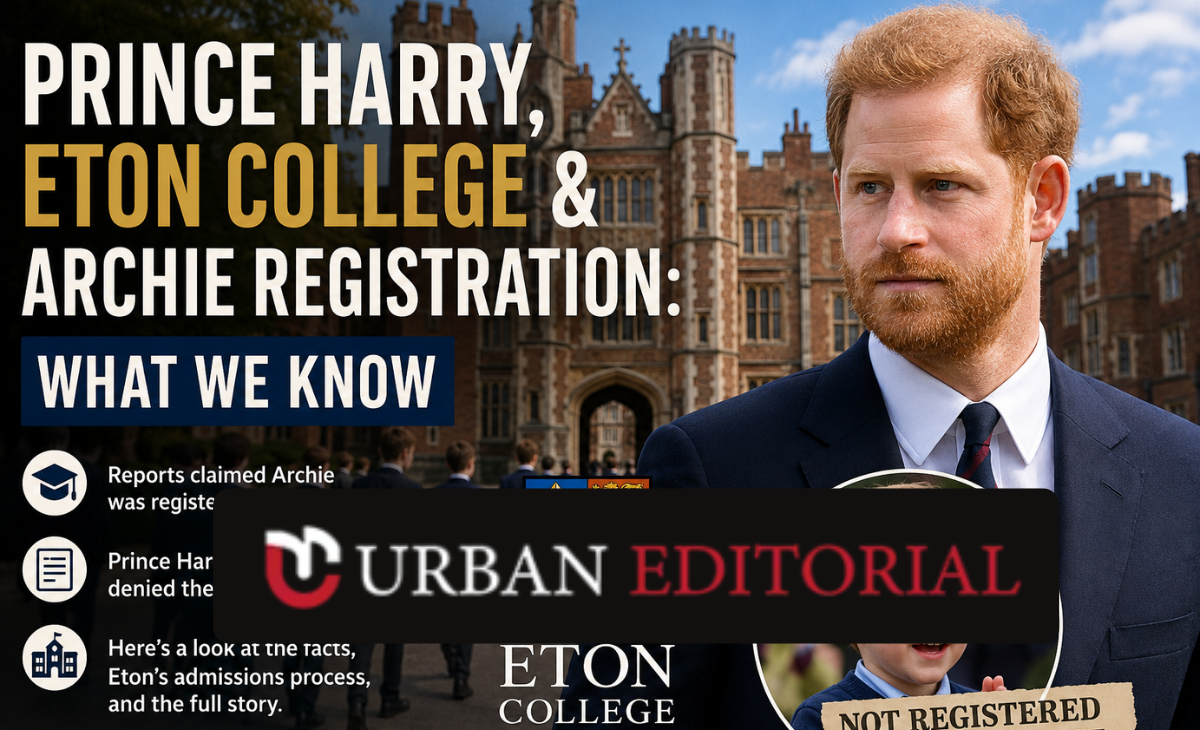 Prince Harry Eton College Archie Registration